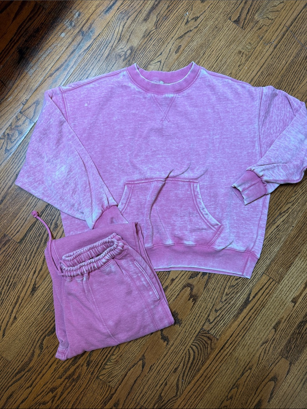 Free People Slow It Down set on cashmere rose, size xs